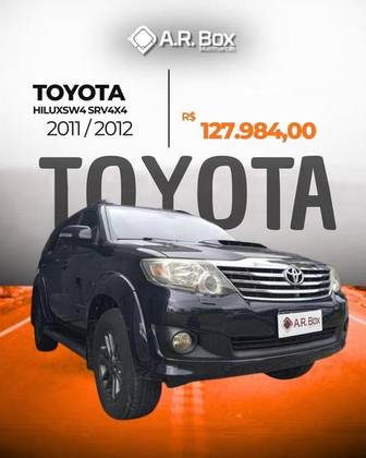 TOYOTA HILUX SW4 3.0 SRV 4X4 16V TURBO INTERCOOLER DIESEL 4P AUTOMÁTICO